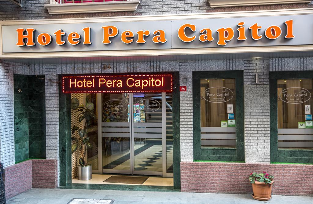 Hotel Pera Capitol Istanbul Bagian luar foto